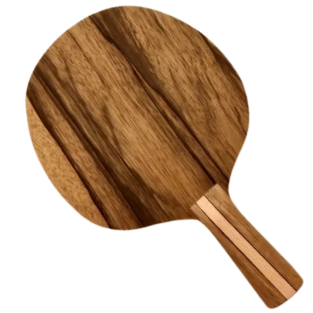 premiere raquette faite à la main de ping pong /first handmade ping pong blade